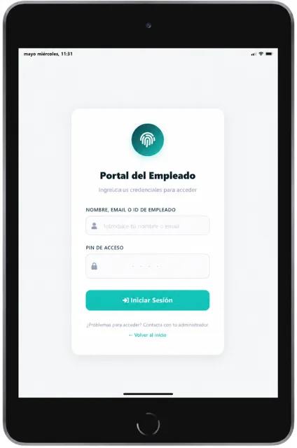 Portal del empleado MUNTIME